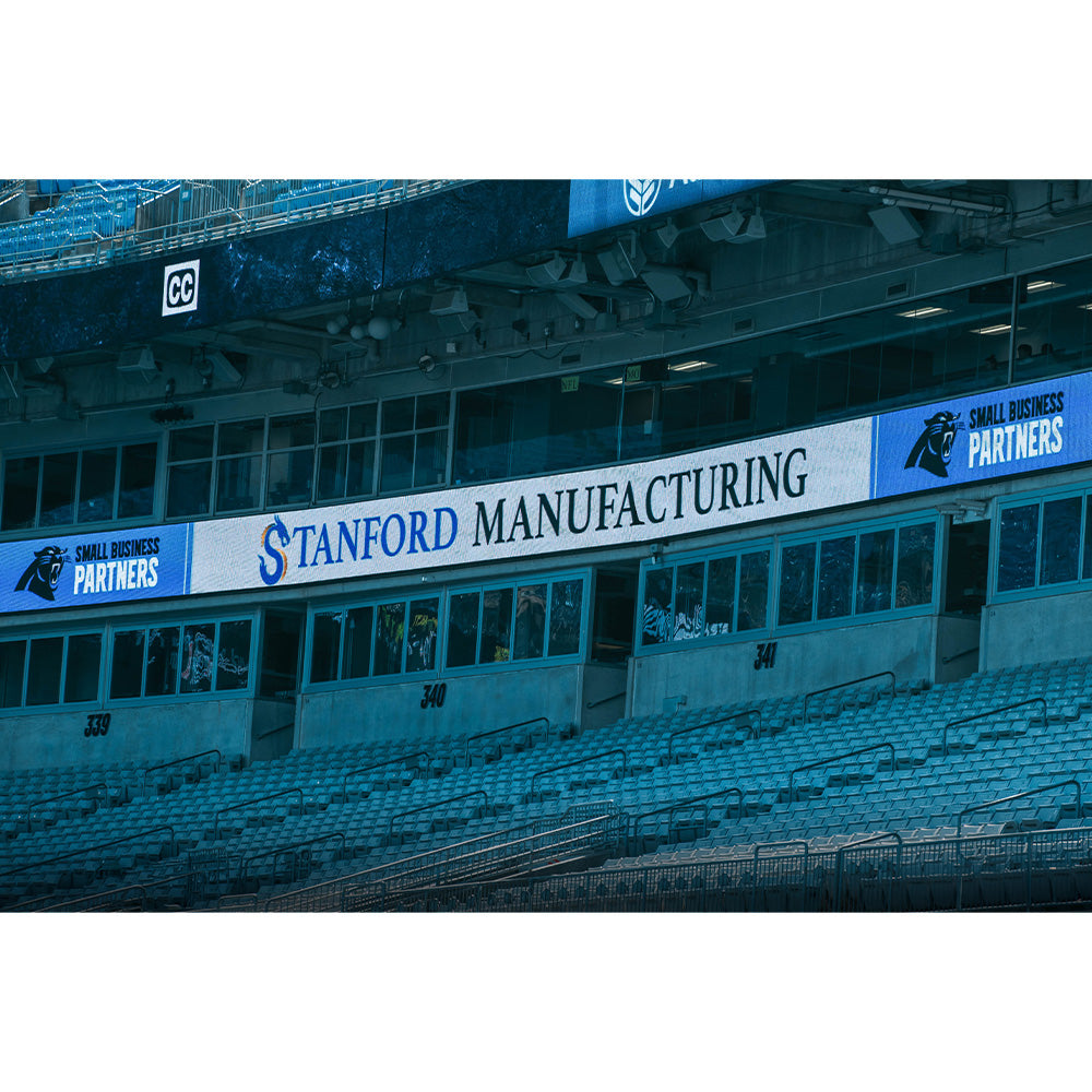 Stanford Manufacturing is a 2023-2024 Carolina Panthers Small Business Partner